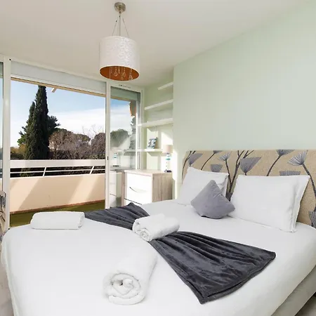 Appartamento Julius 6 Couchages, Parking Privé Antibes